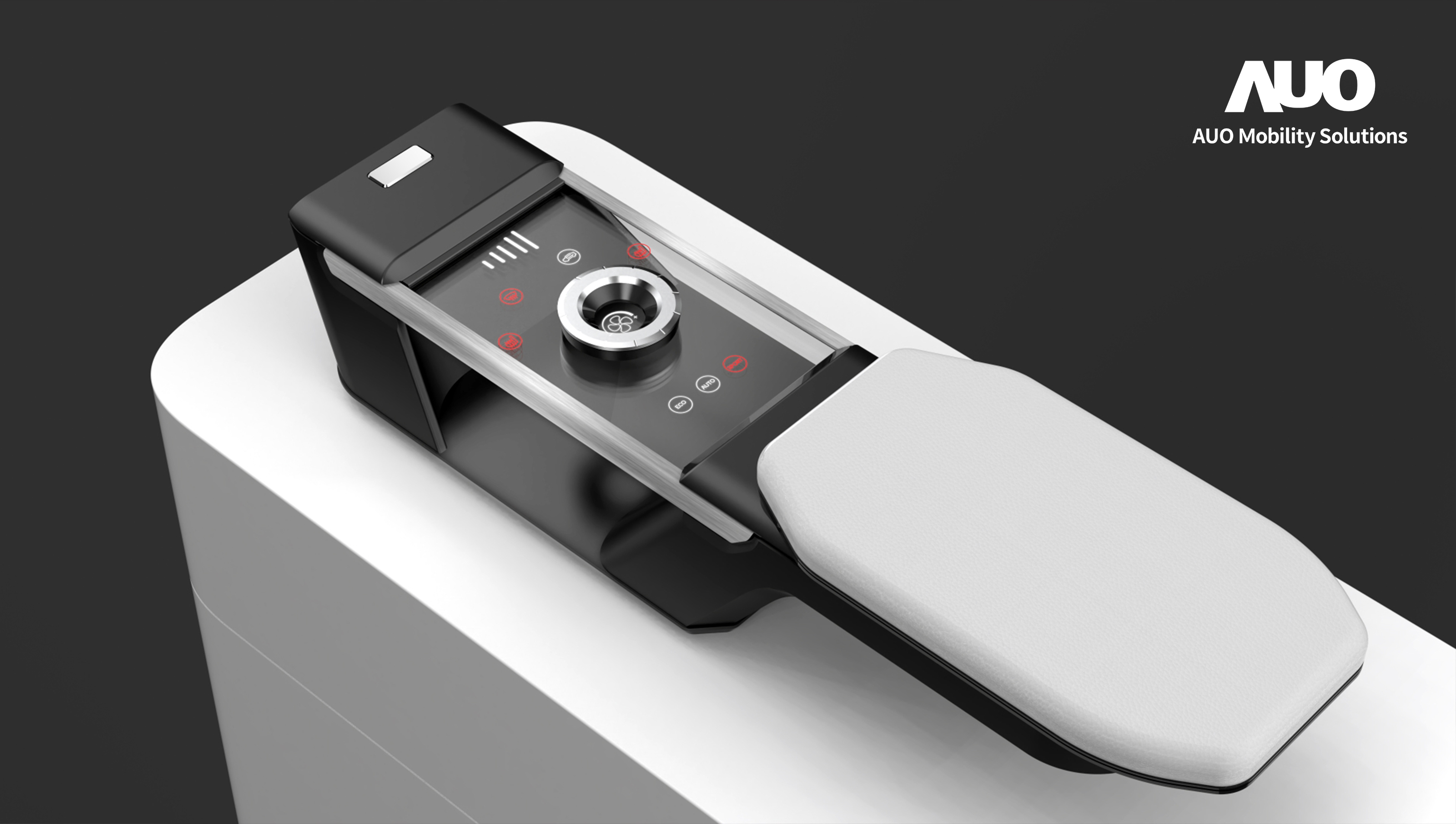 k1体育智慧行动全新发表INVISY隐形科技系列，CrystalSense Console以最简约的机构设计，提供直觉控制的主动触觉回馈与压力感测，并且动态呈现、仅在需要时显示，打造未来座舱的极致互动体验。