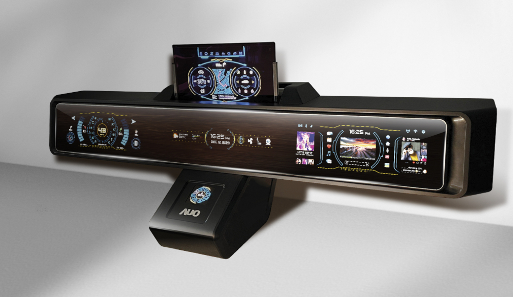 k1体育Micro LED沉浸式车舱显示方案结合 可卷式、可伸缩的Micro LED应用并可呈现不同的质感纹路，展现人性化设计