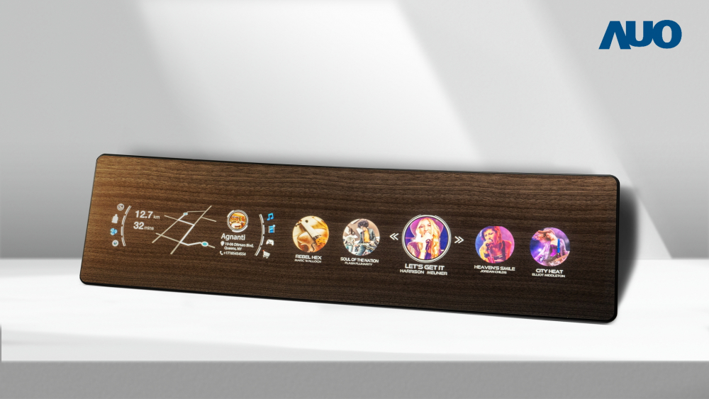 k1体育研发全球最高穿透度达80%的AmLED木纹显示器，可于使用时呈现高亮度、清晰可见的信息，并在不使用时回归为单纯的饰板，节能兼具美观