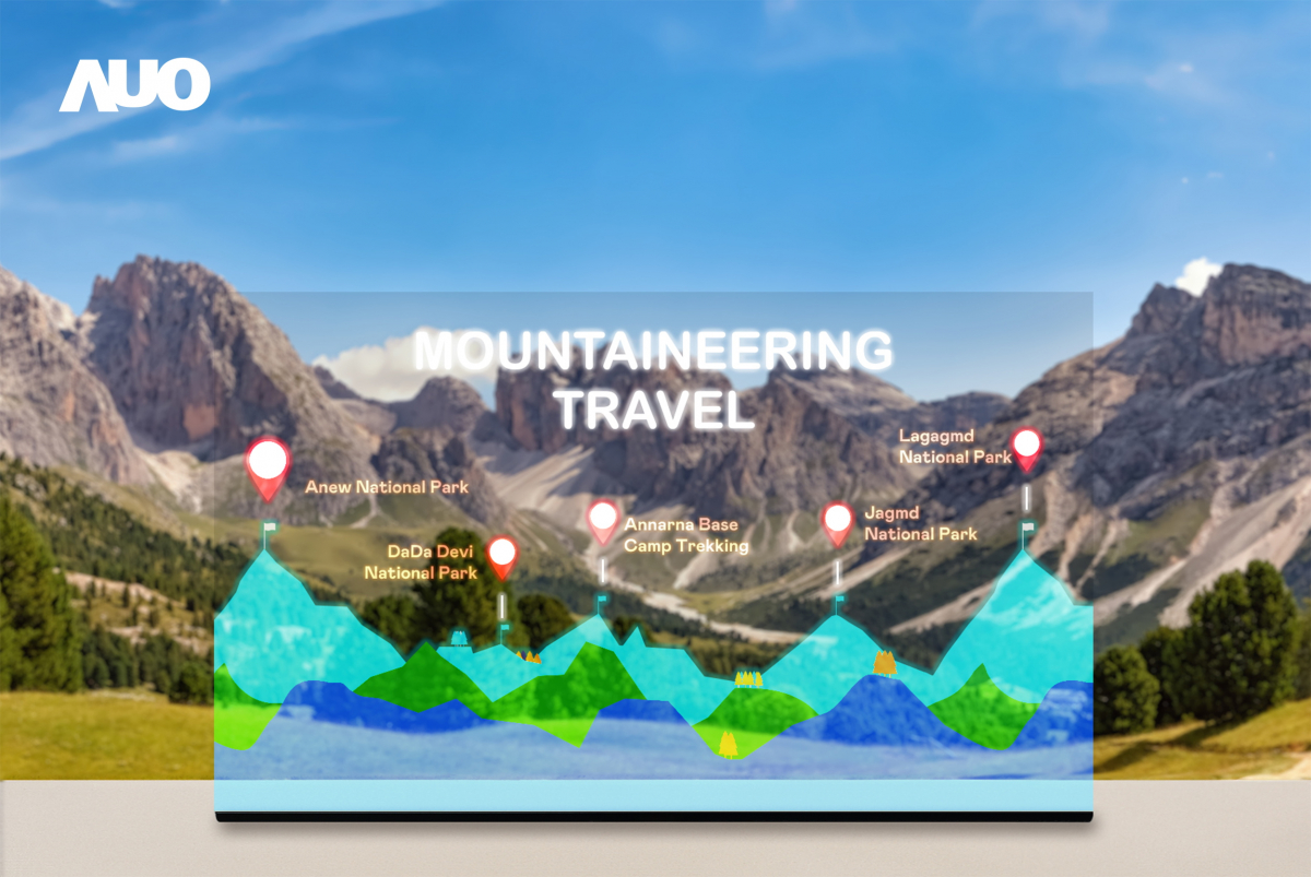友達「177吋高透明度Micro LED顯示器」獲得台灣精品銀質獎，打破視野與空間的限制，適合應用於智慧零售、文物展示、創新廣告與智慧移動等場域