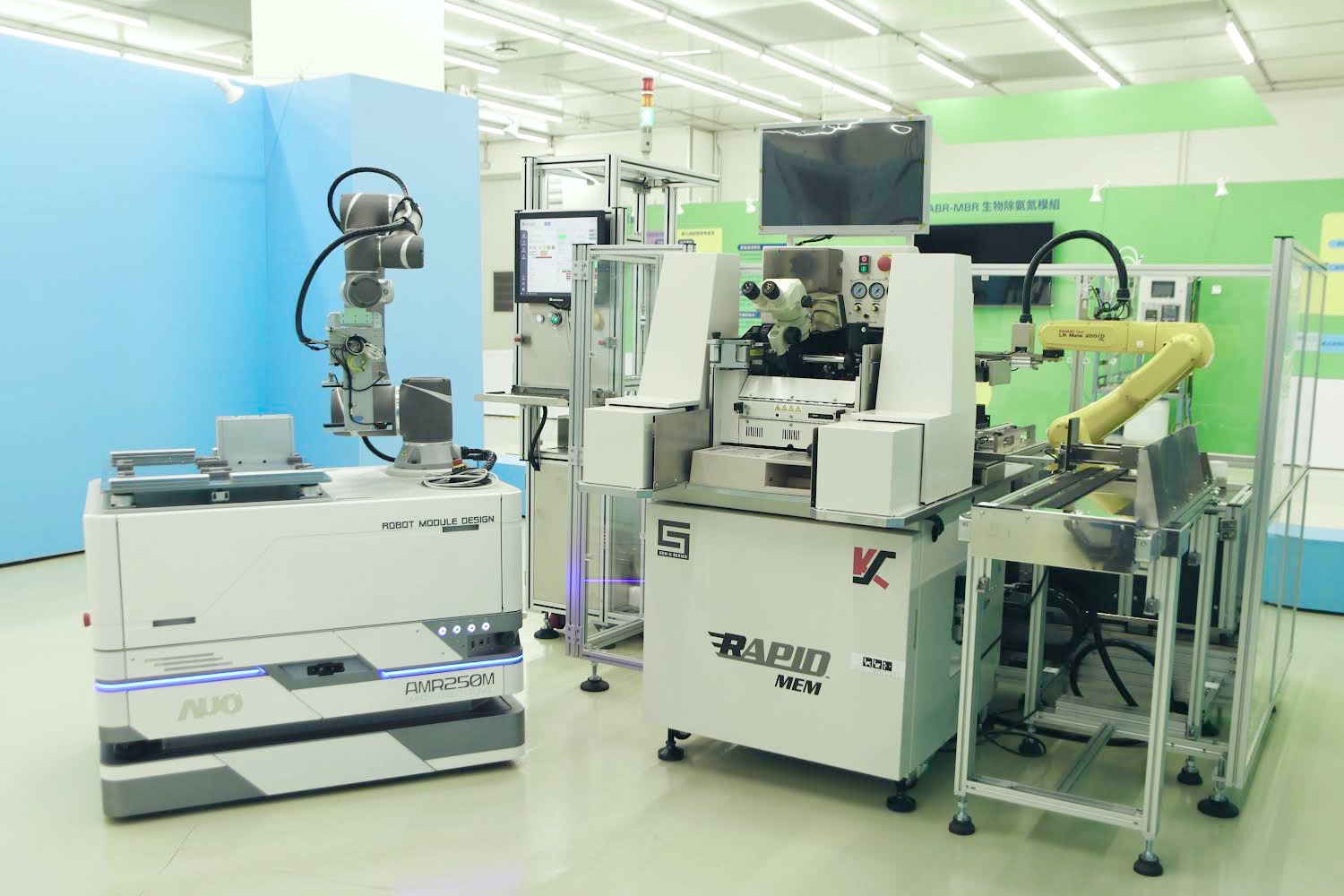 友達數位攜手半導體設備大廠K&S及夥伴樂宇精密，針對半導體封裝場域痛點，提供iAMHS一站式解決方案，創造產能提升至少10%的效益